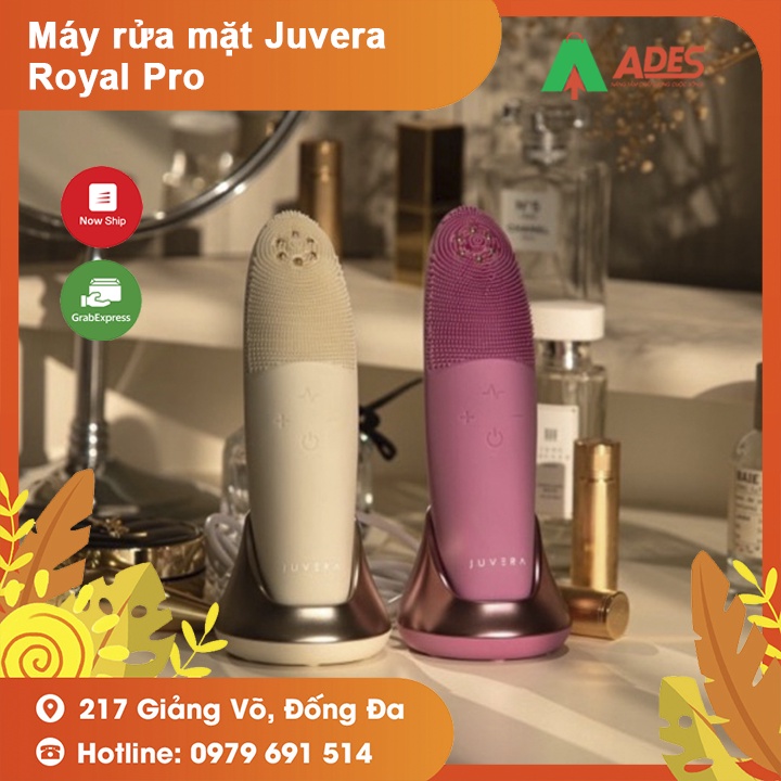 Máy rửa mặt Juvera Royal Pro - Juvera R Pro | Bảo hành chính hãng | HOT NEW 2022 - Công nghệ EMS Massage