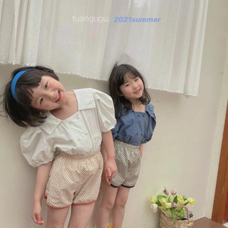 QUẦN SOOC LINEN BÉ GÁI PHONG CÁCH HÀN QUỐC