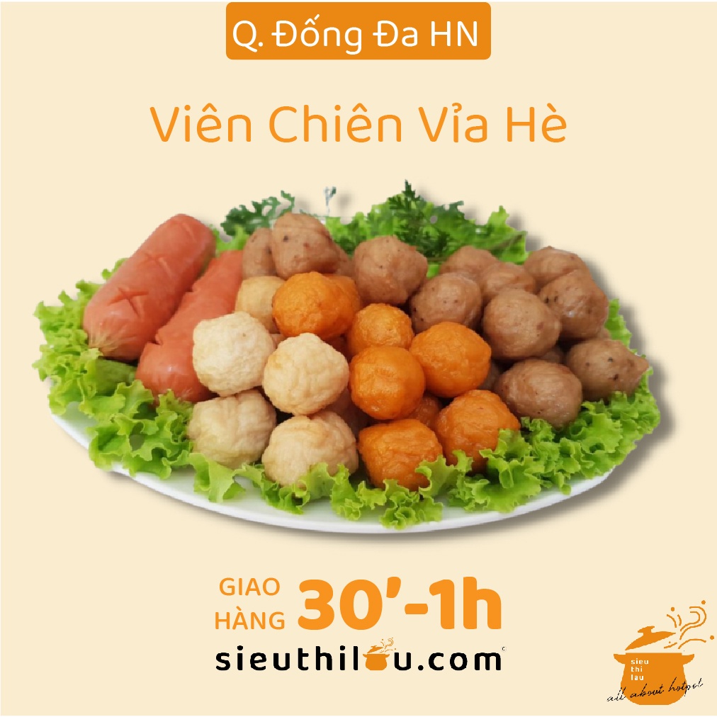 Tổng Hợp Các Loại Viên Chiên Vỉa Hè - Cá Viên, Bò Viên, Viên Rau Củ, Tôm Viên, Mực Xoắn, Xúc Xích Hồ Lô