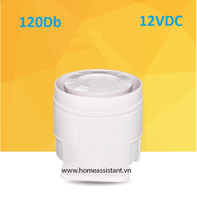 Loa Hú Còi Báo Động Chống Trộm 120Db Điện 12V DC Z01
