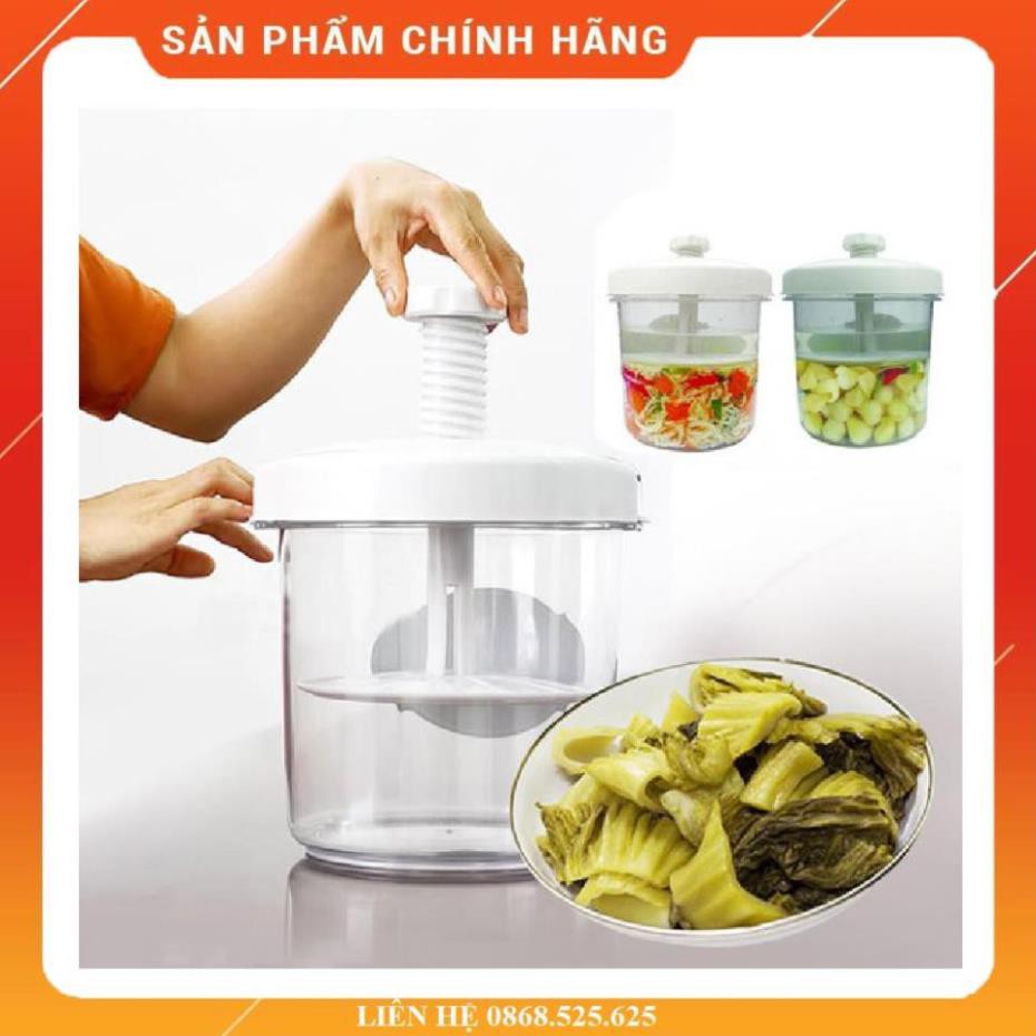 Hộp muối dưa cà Nhật Bản loại tròn (2 lít, 3 lít)