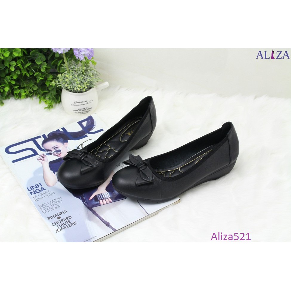 Aliza - Giày bệt da bò đế xuồng siêu mềm 521