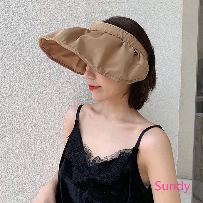 Nón Vành Chống Tia Cực Tím Phong Cách Hàn Quốc Cho Nữ