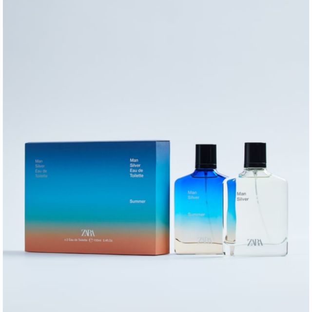 Set nước hoa Zara Silver + Silver Summer 100ml
