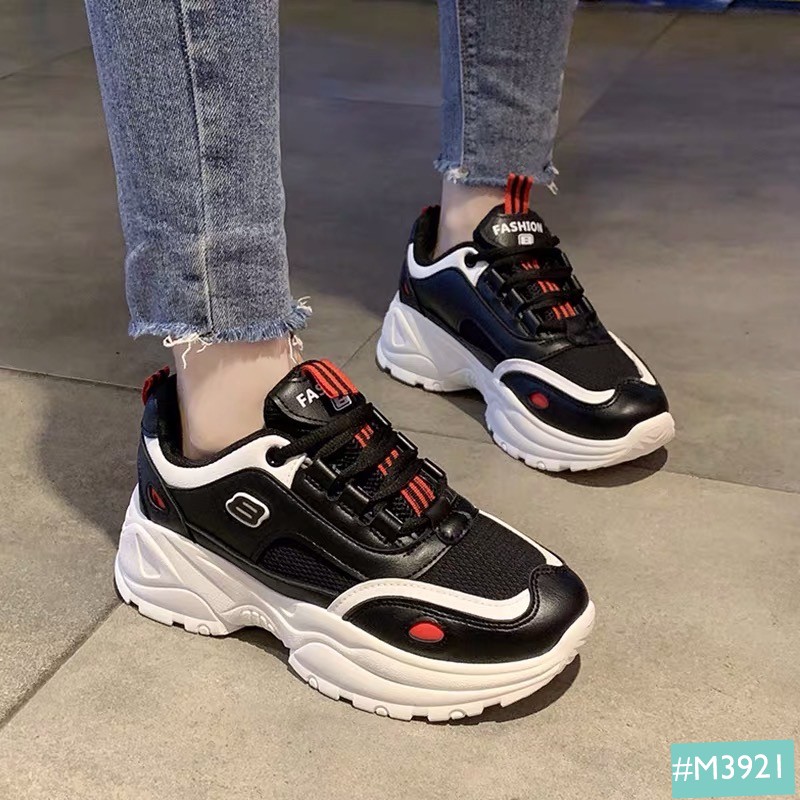 Giày Thể Thao Nữ Phản Quang MINSU FASHION M3921, Giày Sneaker Nữ Độn Đế Mới Nhất 2020 Phù Hợp Mang Đi Chơi, Đi Học | BigBuy360 - bigbuy360.vn