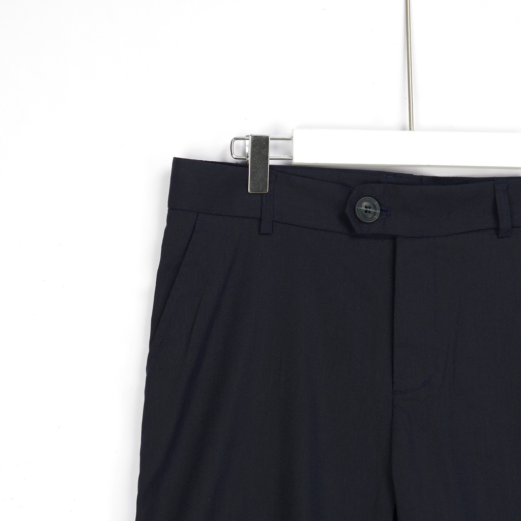 Quần short nam SAYME quần đùi có khóa vải linen mềm mịn thoáng mát MCSR0009