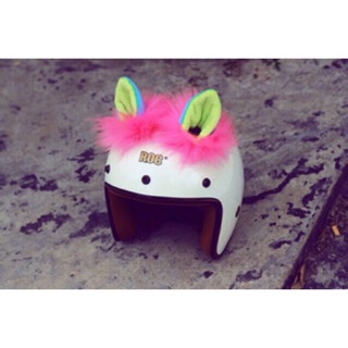 Tai sừng gắn nón bảo hiểm cute