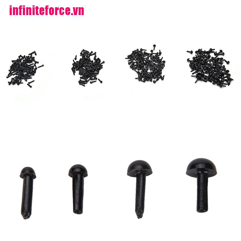 (Hàng Mới Về) Bộ 100 Mắt Nhựa 4 Kích Cỡ Cho Múa Ba Lê