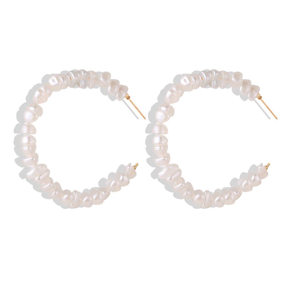 Đôi khuyên tai tròn phong cách vintage xinh xắn | BigBuy360 - bigbuy360.vn