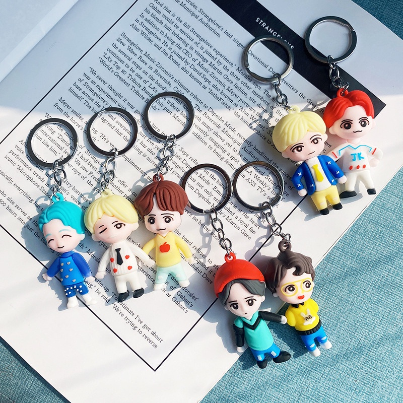 Móc Khóa Hình BTS BT21 Dễ Thương