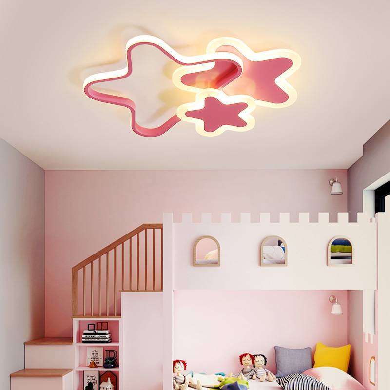 Đèn Led Gắn Trần Nhà Trang Trí Nội Thất Hình Ngôi Sao Năm Cánh Đẹp Mắt