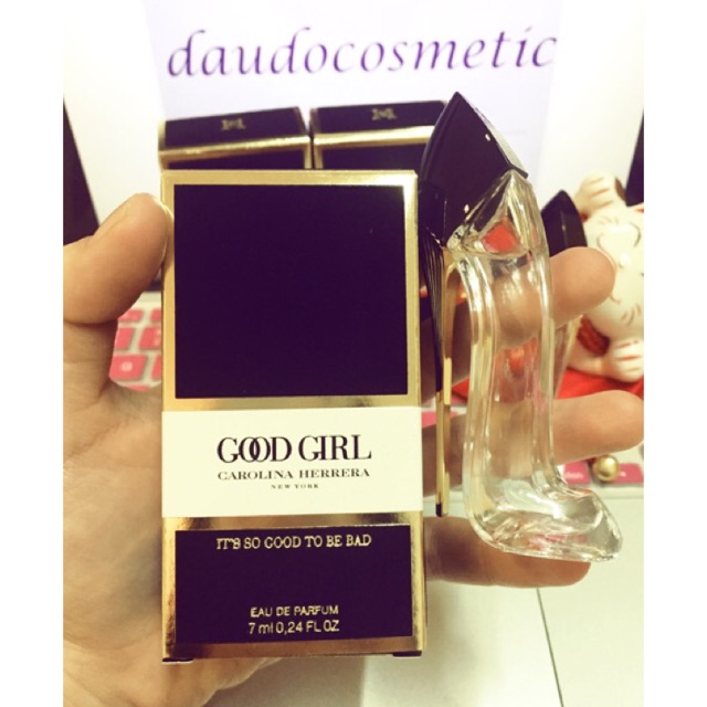 [Mã 1512FMCGSALE1 giảm 10% đơn 250K] [mini] Nước hoa Carolina Herrera Good Girl EDP 7ml | BigBuy360 - bigbuy360.vn