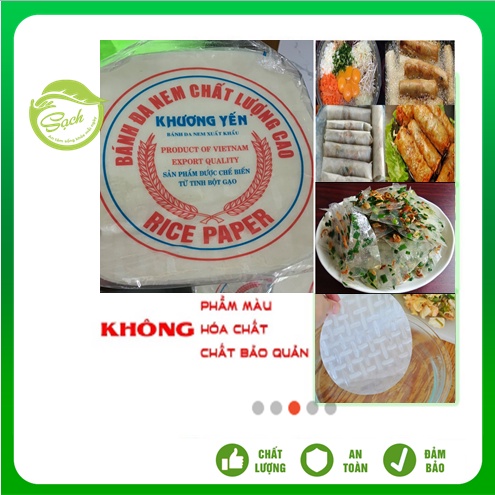 Bánh đa nem rán khương yến chất lượng, Bánh đa nem xuất khẩu thơm ngon