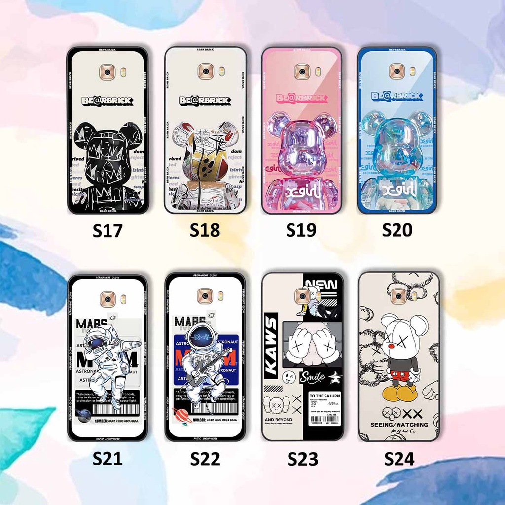 Ốp Samsung C9 Pro be@r brick mars thời trang, ốp lưng điện thoại viền dẻo siêu chất