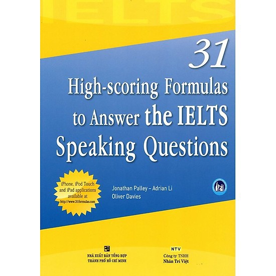 Sách 31 High scoring formulas to answer the ielts speaking questions