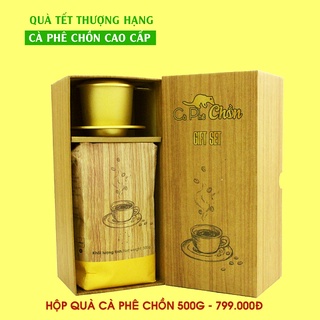 Hộp quà Cafe chồn 500g