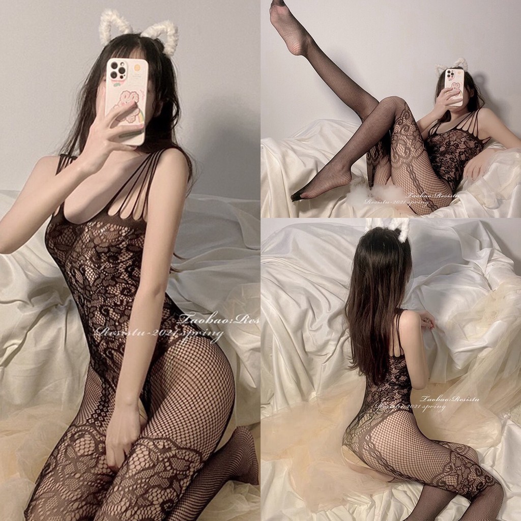 Đồ ngủ Cosplay bó sát khoét đũng sexy