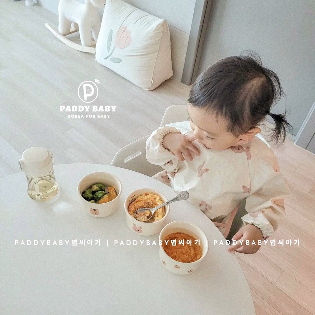 Bát sứ ăn dặm Dottodot nội địa Hàn cho bé - Made in Korea