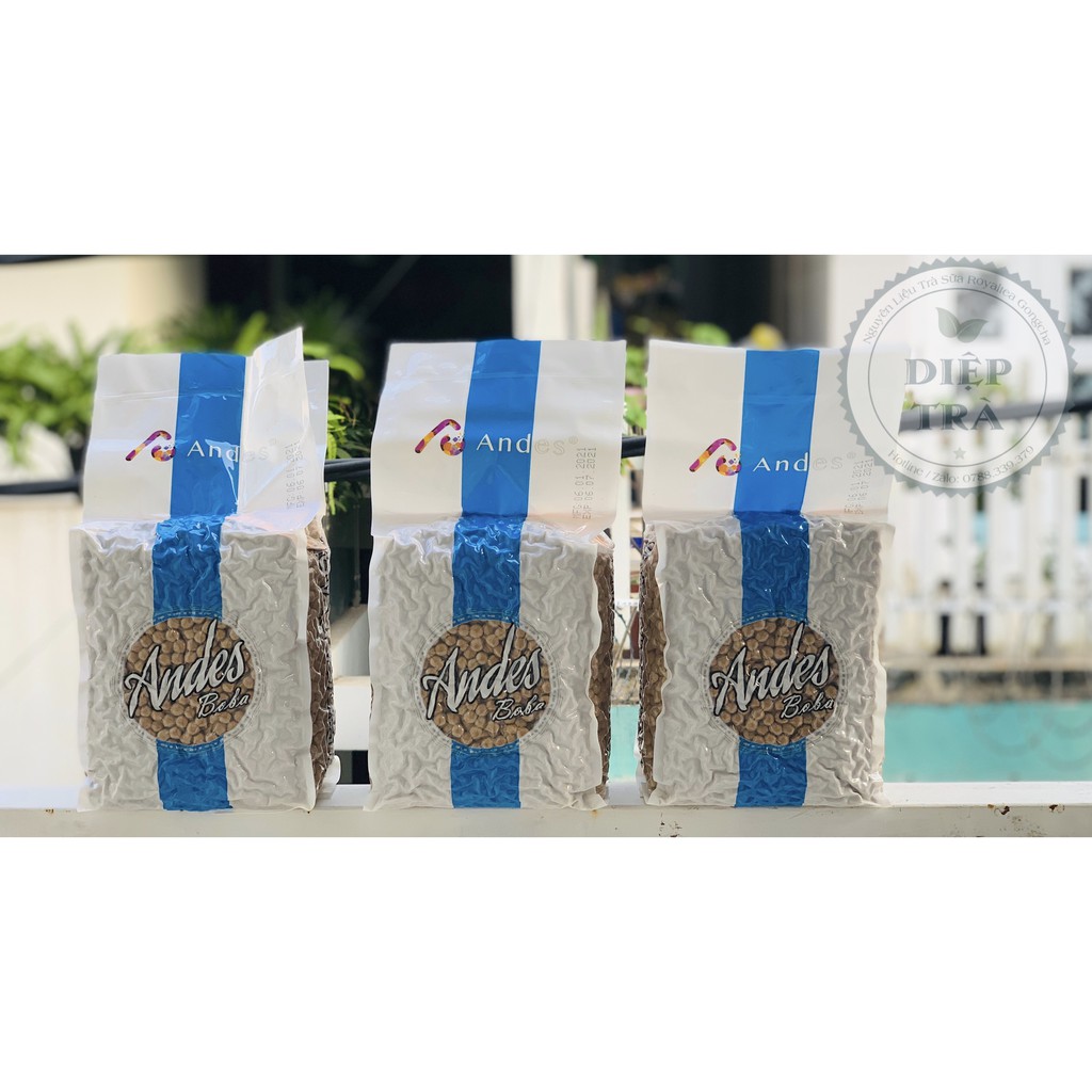 Trân Châu  đen  vị caramel 3kg các hãng: Andes Đài Loan/ Wings Đài Loan/ Wings Việt Nam