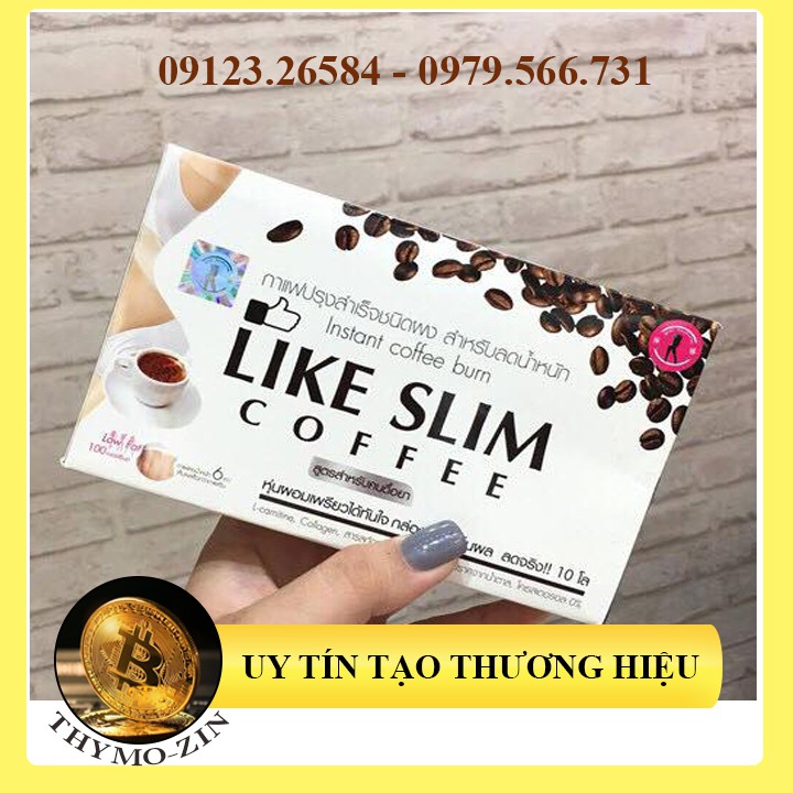 [ Gói Dời Ko Hộp ] like slim - like slim coffee - giảm cân cafe