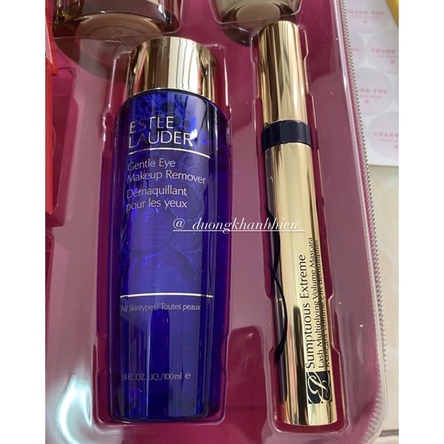 Set vali dưỡng da Estee Lauder 9 món fullsize