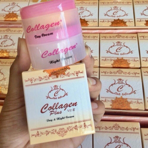 Bộ Kem Thoa Nám, Tàn Nhang Collagen Plus Vit E Indonesia