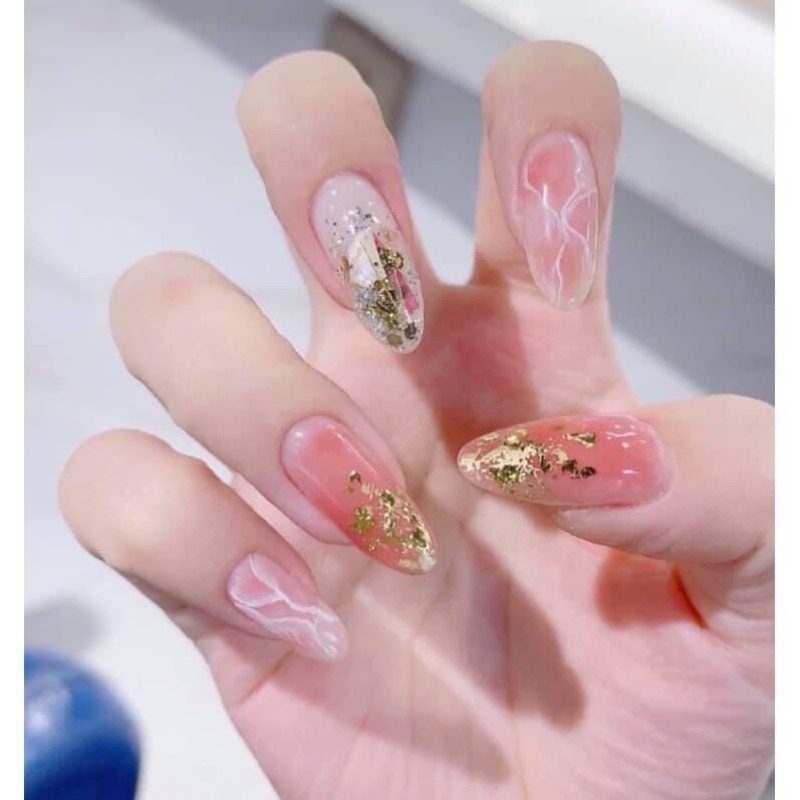 Giấy bạc nhún nail