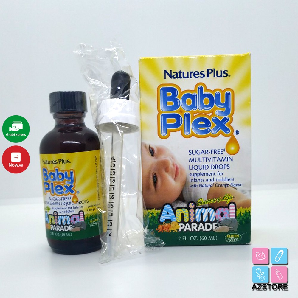 VITAMIN TỔNG HỢP CHO BÉ - BABY PLEX MỸ LỌ 60ML