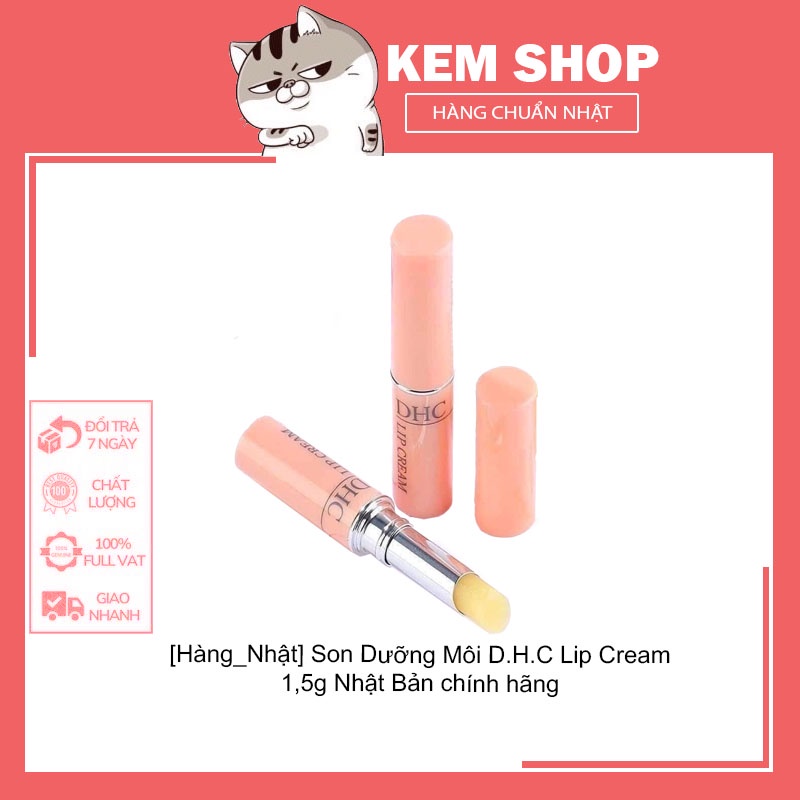 [Hàng_Nhật] Son Dưỡng Môi D.H.C Lip Cream 1,5g Nhật Bản chính hãng