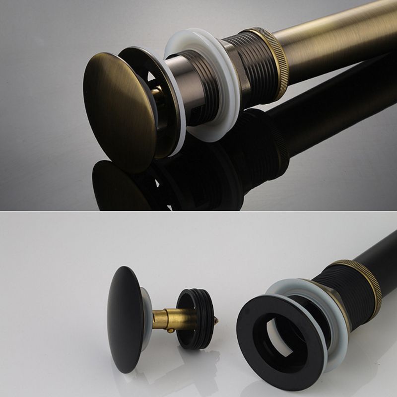 Phụ Kiện Nút Chặn Lỗ Thoát Nước Bồn Rửa Chén Màu Vàng / Bạc