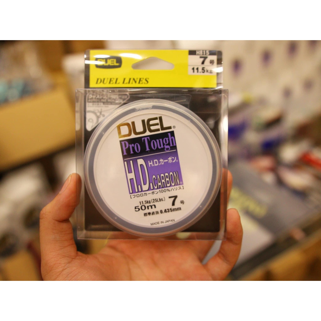 Dây câu cá LEADER chống đứt H.D.CARBON FLUOROCARBON100% 50m