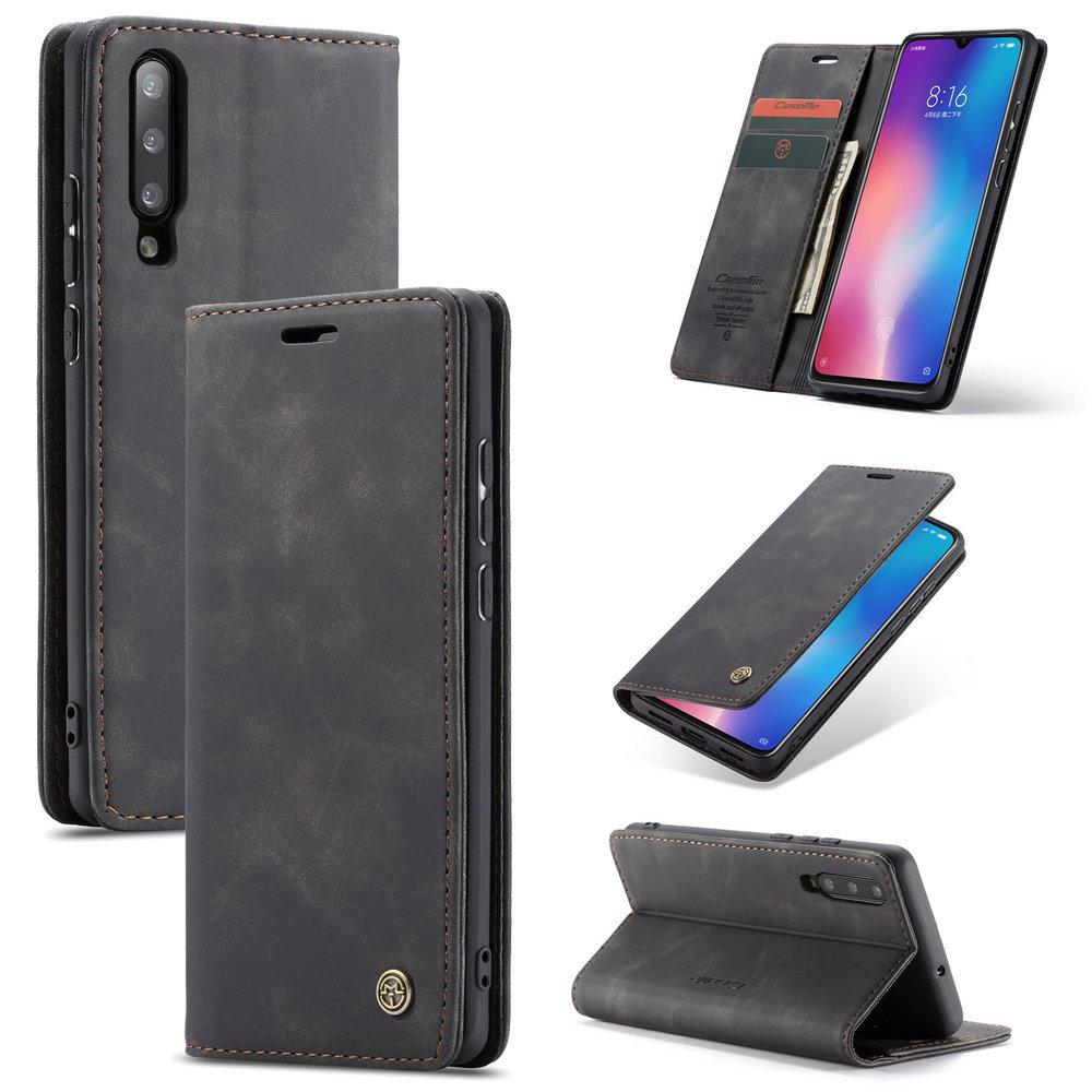 Ốp lưng nắp gập da cho điện thoại Xiaomi Mi 9