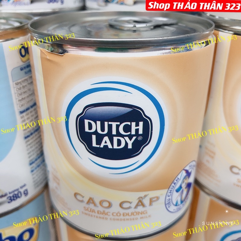 ❤Sữa Đặc Dutch Lady Có Khui Cao Cấp Cô Gái Hà Lan 🇳🇱 Lon 380g