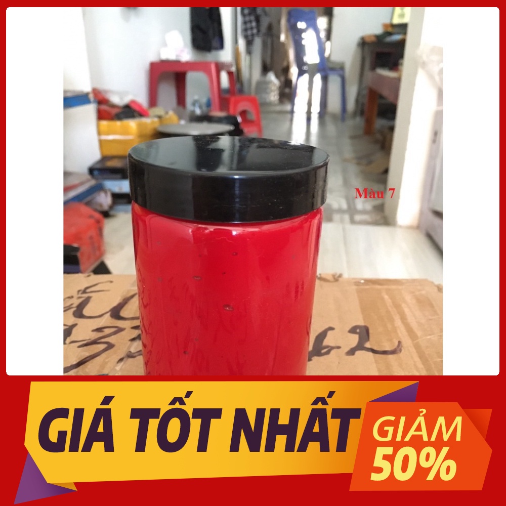 Sơn giày màu nước sửa chữa vết bong tróc giầy dép ghế ví túi da màu đen trắng be vàng nâu bạc repaint customs