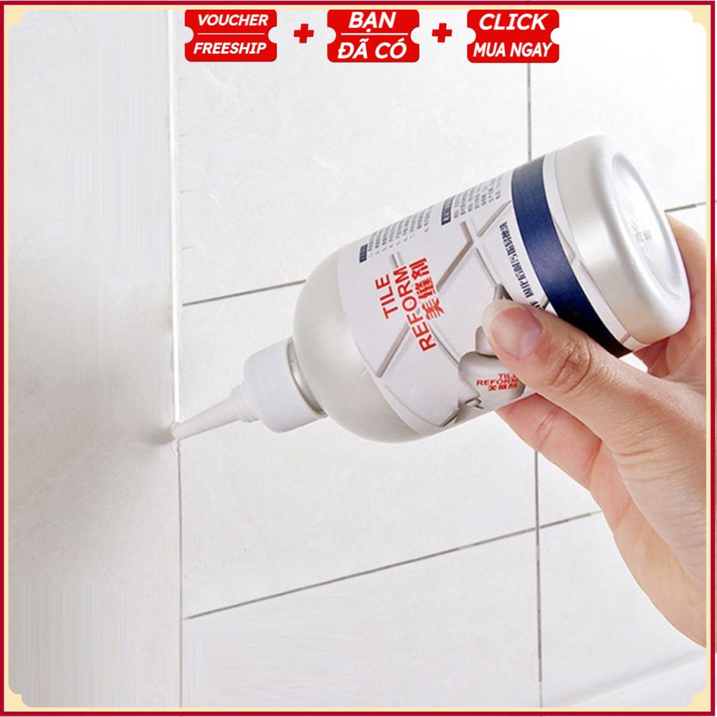 Chai Sơn Kẻ Chỉ Gạch Đá Hoa Cao Cấp 280Ml - Keo Chà Ron Sứ Làm Mới Mạch Gạch Sàn Nền Nhà Tắm, Bồn Rửa Chén, Bồn Cầu