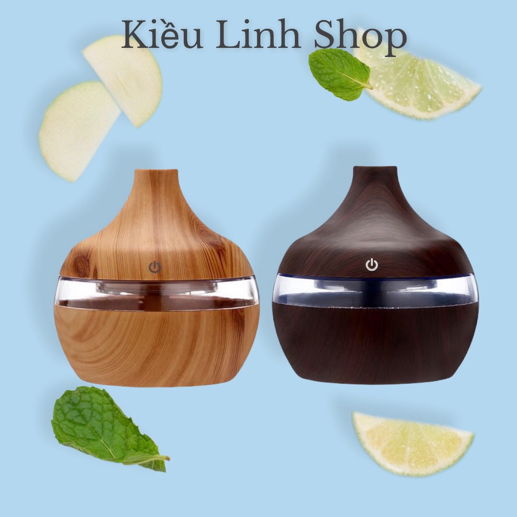 Máy Xông Tinh Dầu Aroma 300ml Máy Khuếch Tán Tinh Dầu Phun Sương Toả Hương - Máy Sông tinh dầu