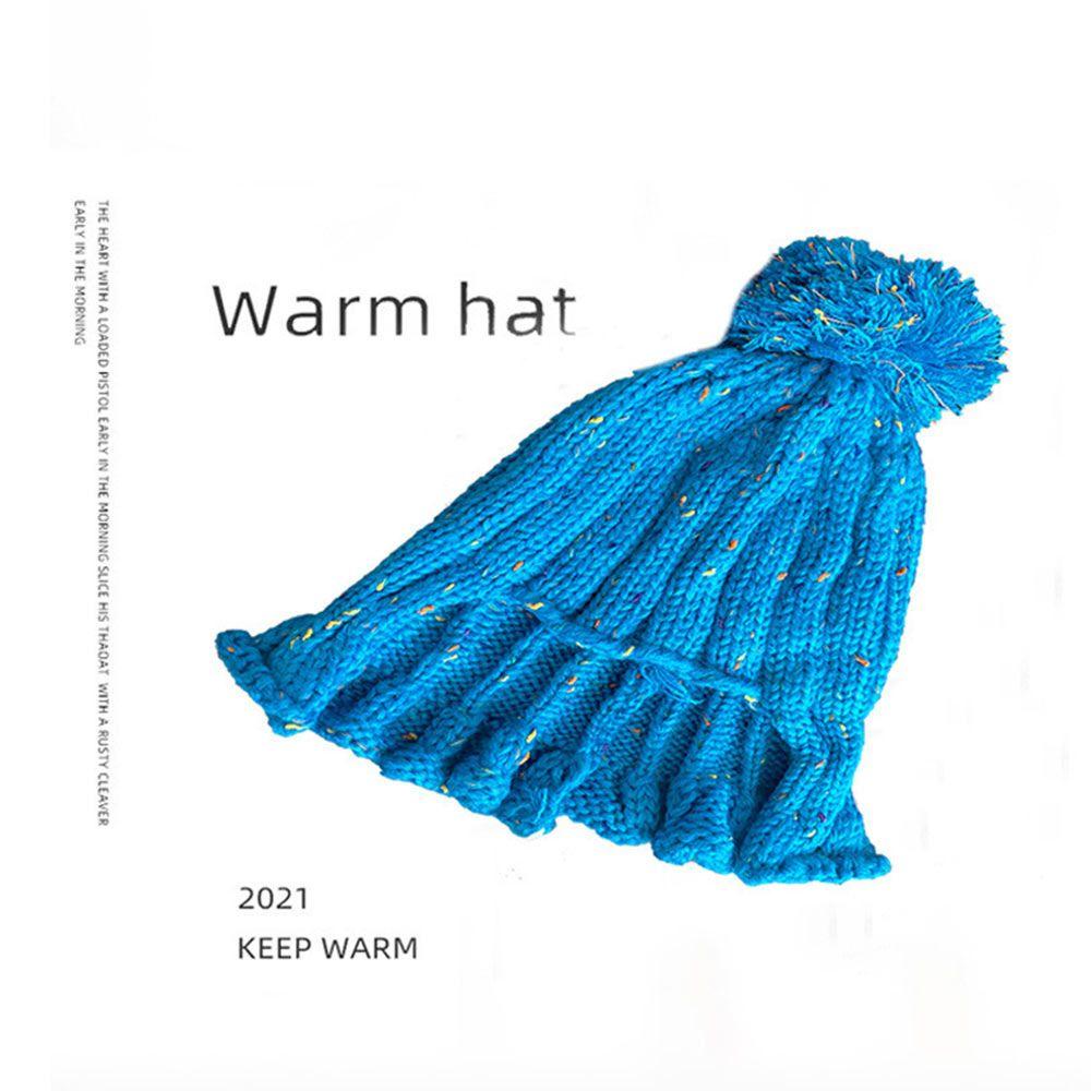 Mũ Beanie Dệt Kim Dễ Thương Hiện Có 5 Màu