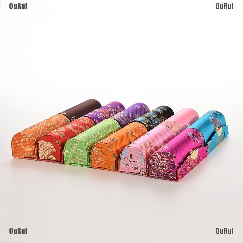 Hộp Đựng Son Môi Có Gương Phong Cách Retro