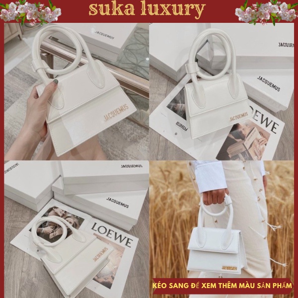 Túi Jacquemus siêu xinh,Túi ví nữ thời trang sang chảnh size 20cm &amp; size 16cm Bản đẹp