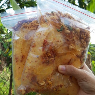 100gr bánh tráng trộn nhà làm