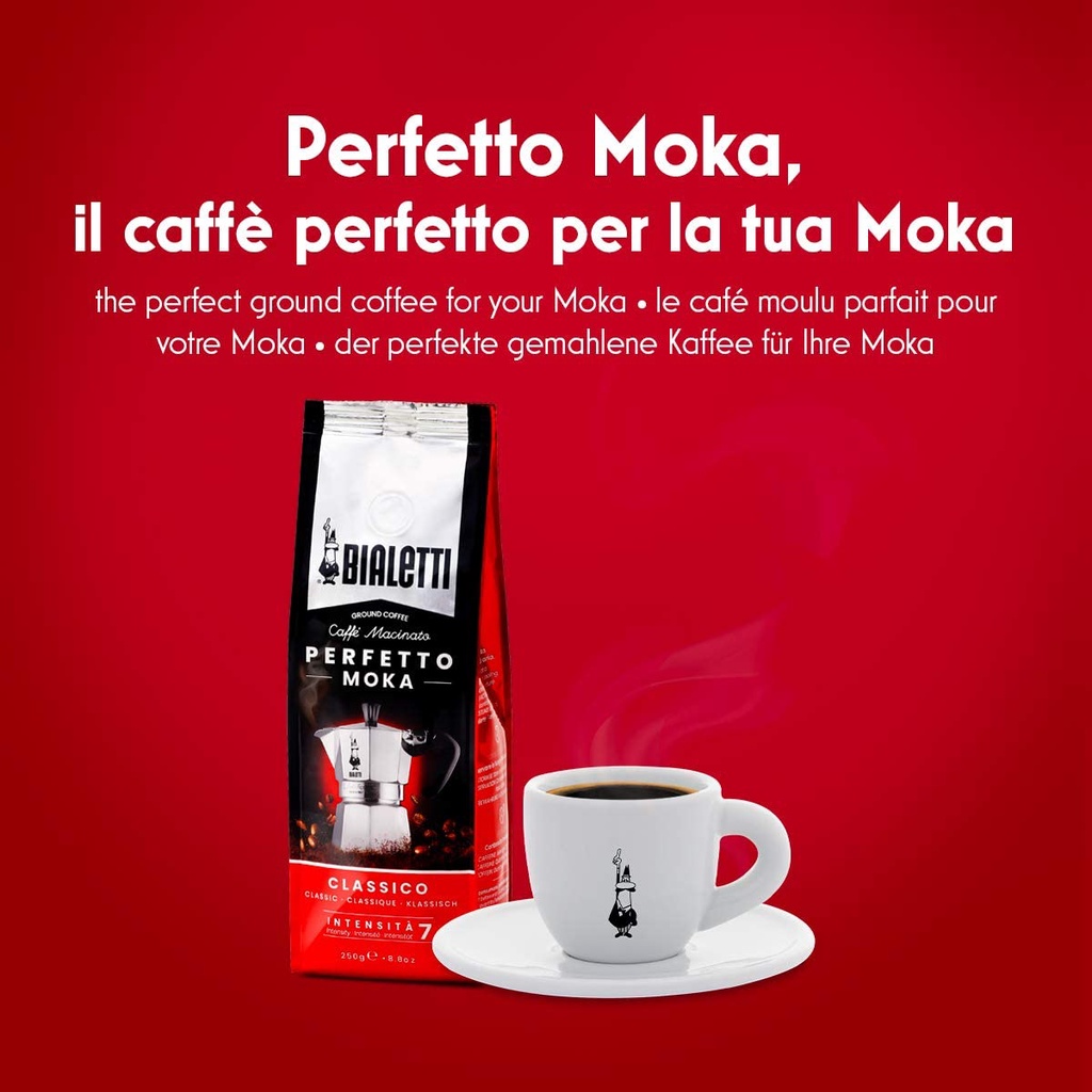Ấm pha cà phê Bialetti Moka Induction Express 4 cốc [nhập Đức chính hãng]