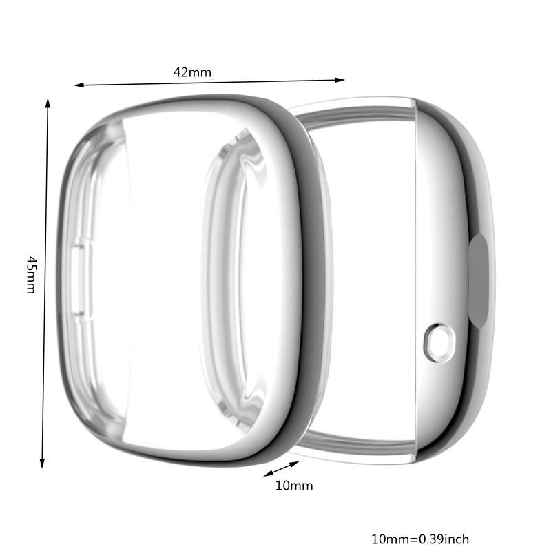 Ốp TPU bảo vệ mặt đồng hồ thông minh Fitbit- Versa 3/Sense
