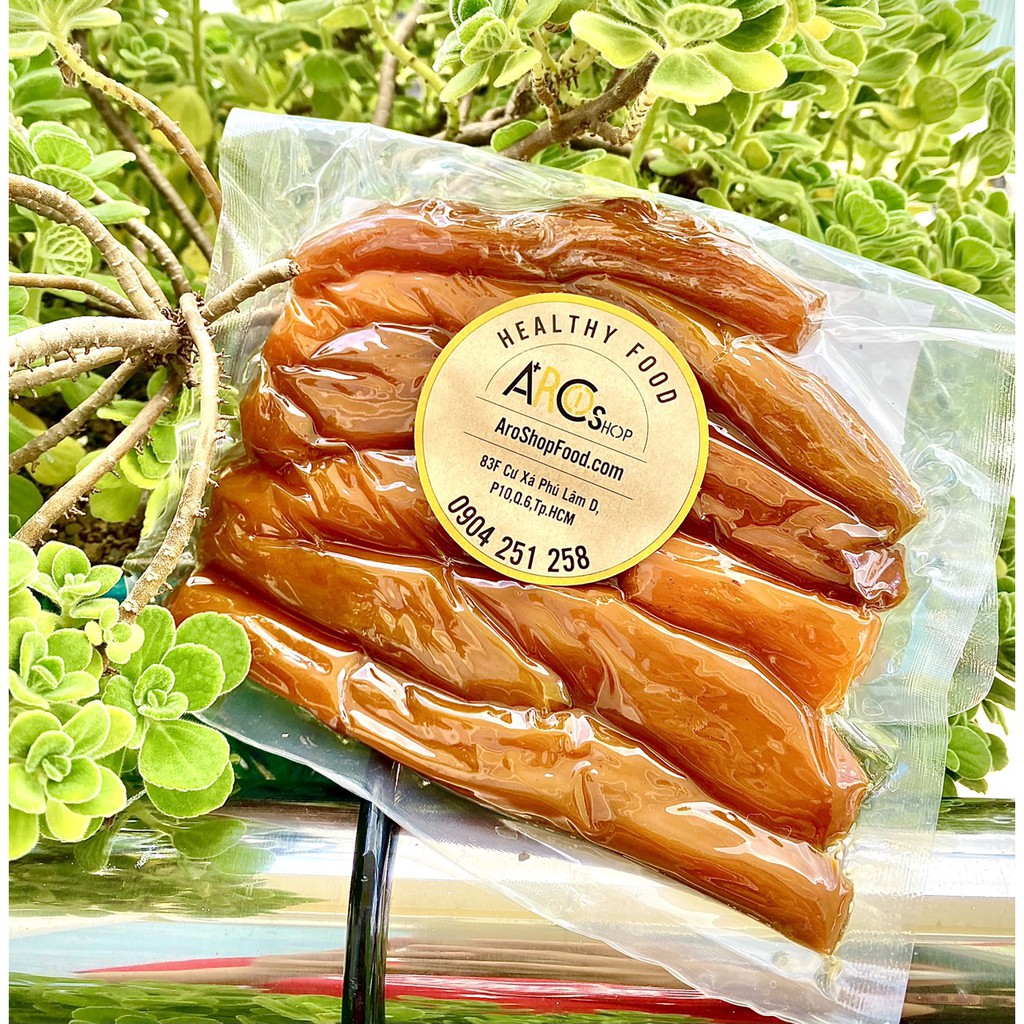 Khoai Lang Mật Sấy Dẻo Gói 250G - món ăn vặt Đặc Sản Đà Lạt