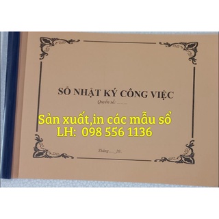 Sổ nhật ký công việc trong spa