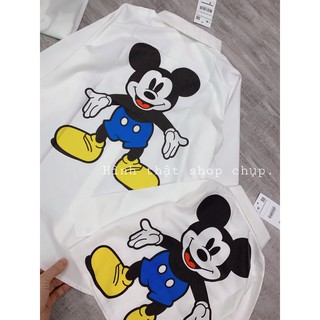 ÁO SƠ MI đôi mẹ con in hình ASM09