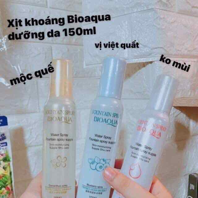 ❤️ HÀNG HOT ❤️ XỊT KHOÁNG DƯỠNG ẨM BIOAQUA