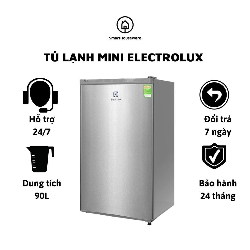 Tủ Lạnh Mini gia đình chính hãng- Tủ lạnh có ngăn đông trữ sữa, làm đá tiện lợi - Thương hiệu Electr