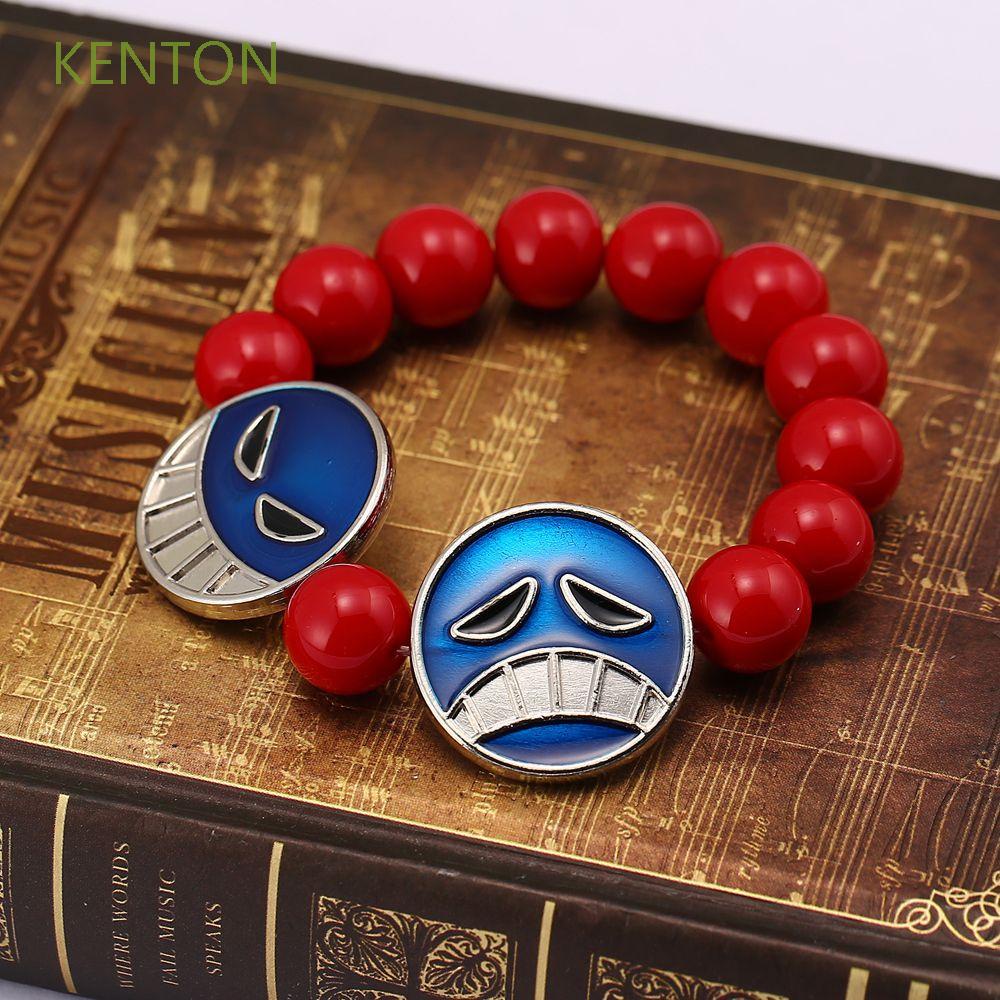 Vòng Đeo Tay Chuỗi Hạt Đỏ Hóa Trang Nhân Vật Hoạt Hình Naruto Portgas D Ace Cho Nam Nữ