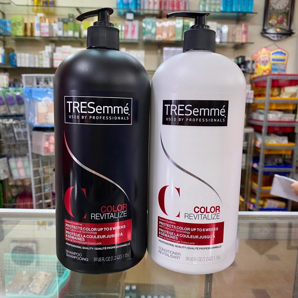 Lẻ 1 Chai Dầu Gội Hoặc Dầu Xả Giữ Màu Tóc Nhuộm Tresemme Color Revitalize Shampoo / Conditoner 1.15L