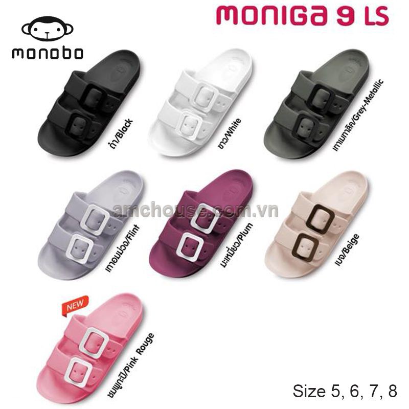 Dép Thái Dép UNISEX Nhựa Đúc Hai Quai MONOBO - MONIGA 9LS